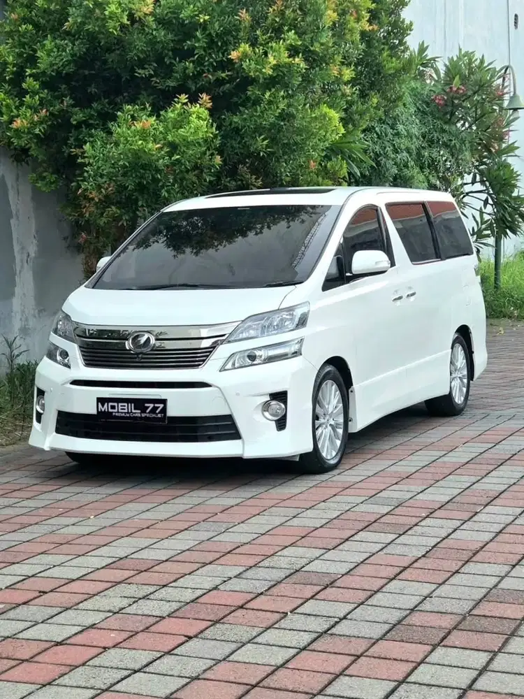 TOYOTA VELLFIRE ZG PREM SOUND CBU 2.4 2014 (ODO 70rb)