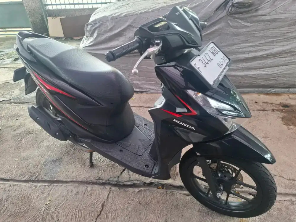 Km8rb garansi service, honda beat CBS 110 LED 2025 bln 4 pajak panjang