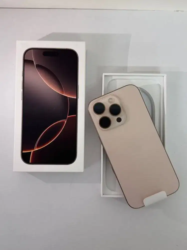 IPHONE 16 PRO MAX 256 Ibox garansi 1 tahun