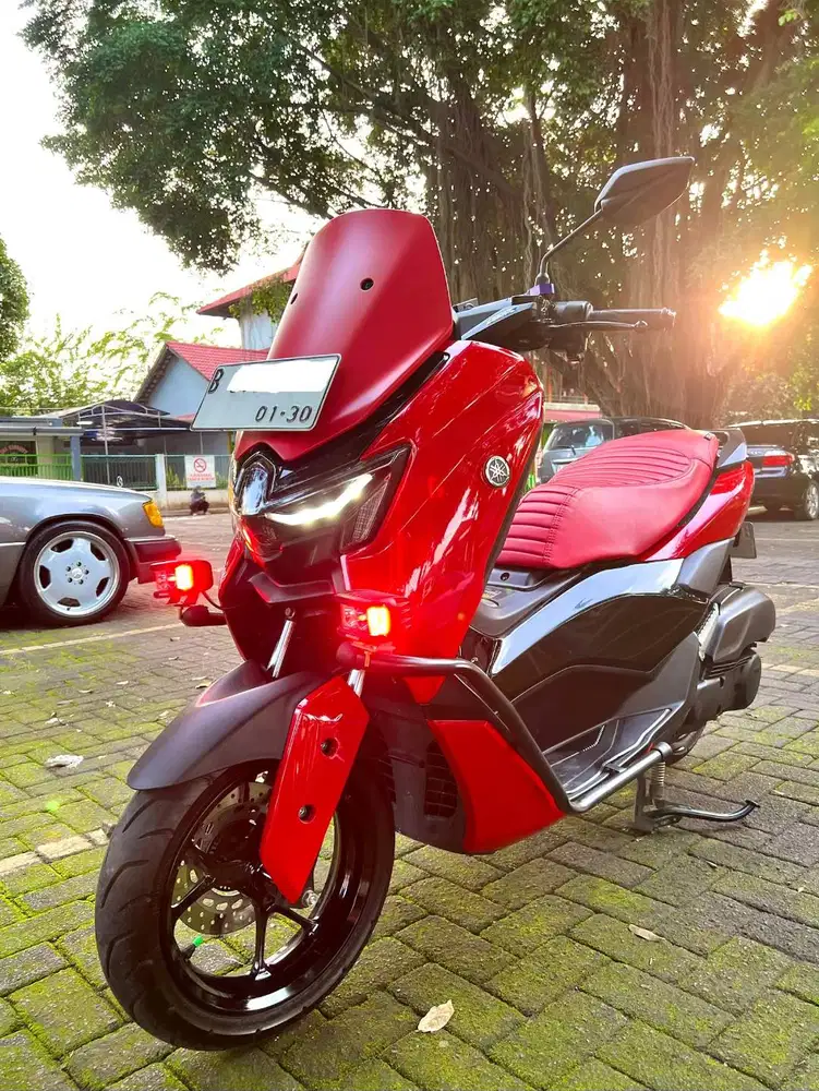 Nmax turbo neo 2025 merah ferari mulus terawat simpenan strobo jok klt