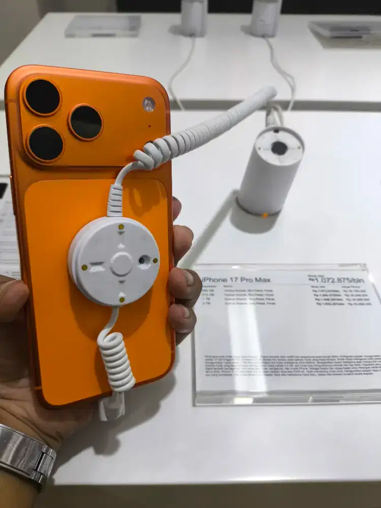 terima cicilan tanpa kartu kredit iphone 17 promax 256GB syarat ktp