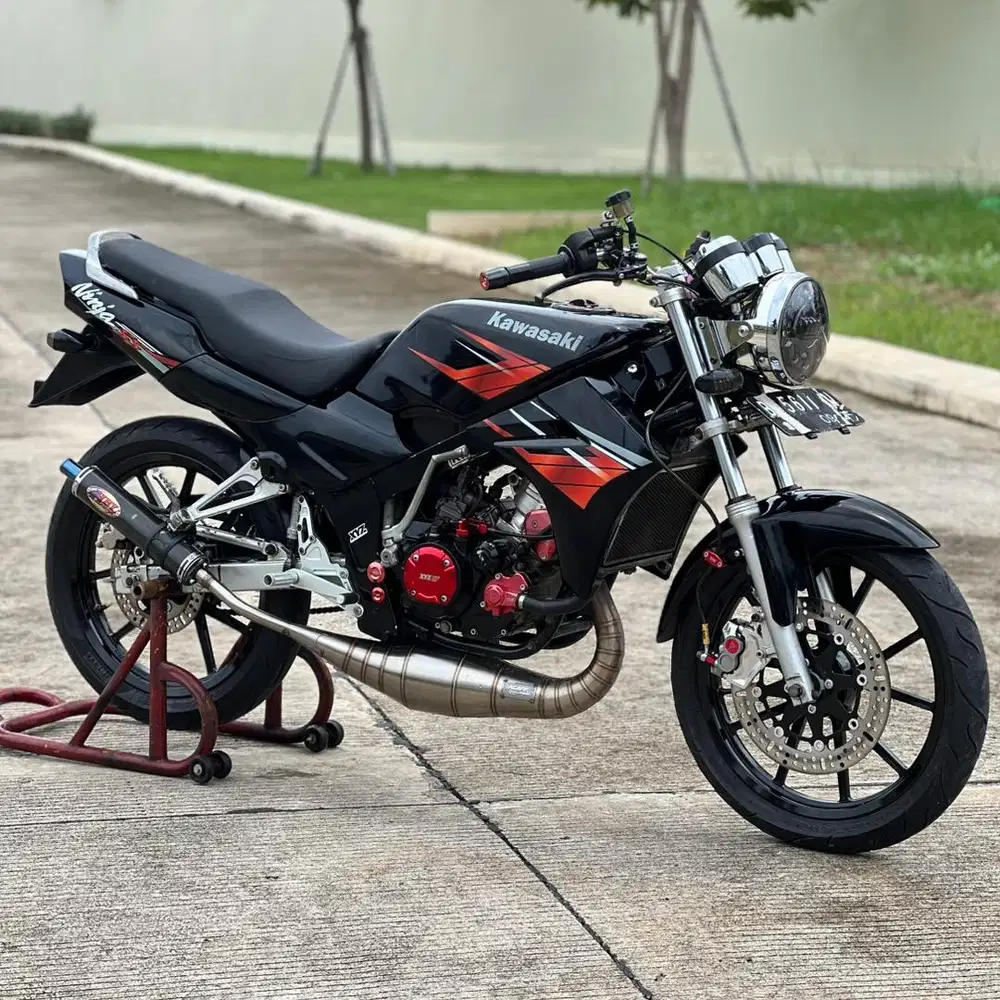 Kawasaki Ninja R Convert SS Warna Hitam Surat Lengkap Harga Nego