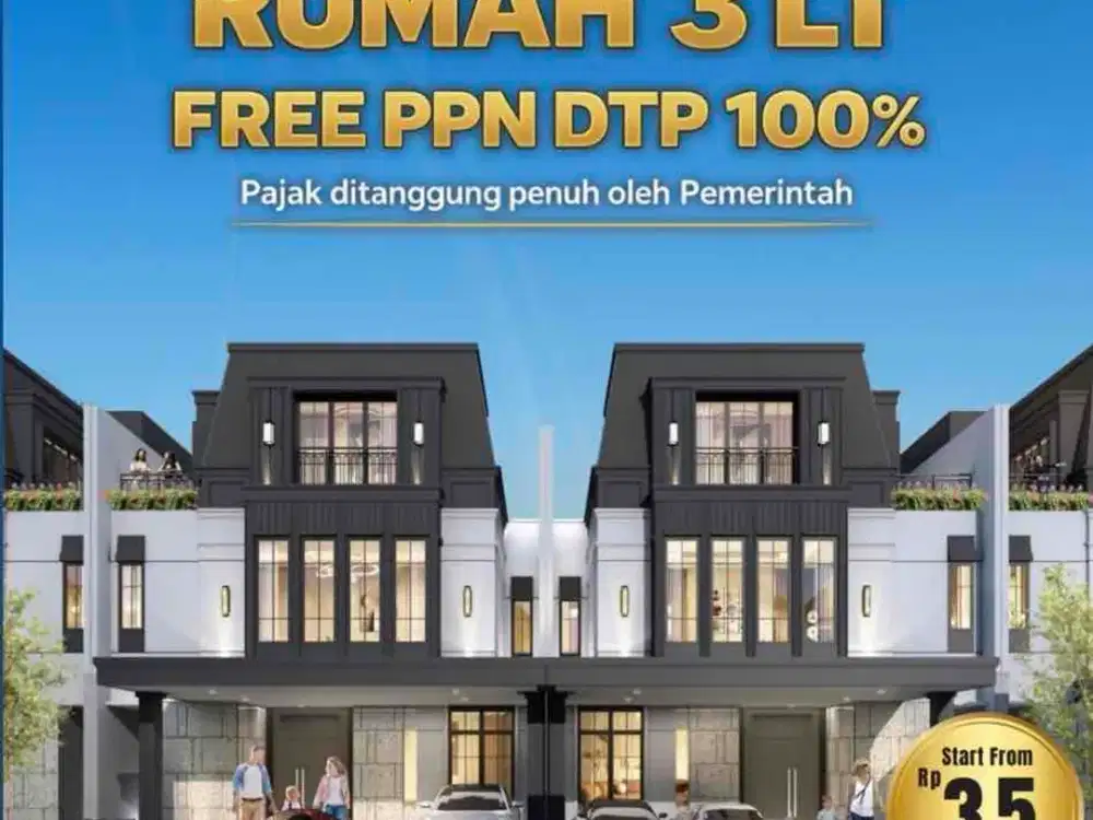 Rumah Mewah Altadena Residences Free PPN