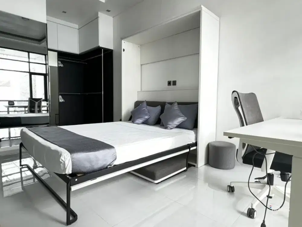 villa modern minimalis Di jual, berlokasi di Seminyak.