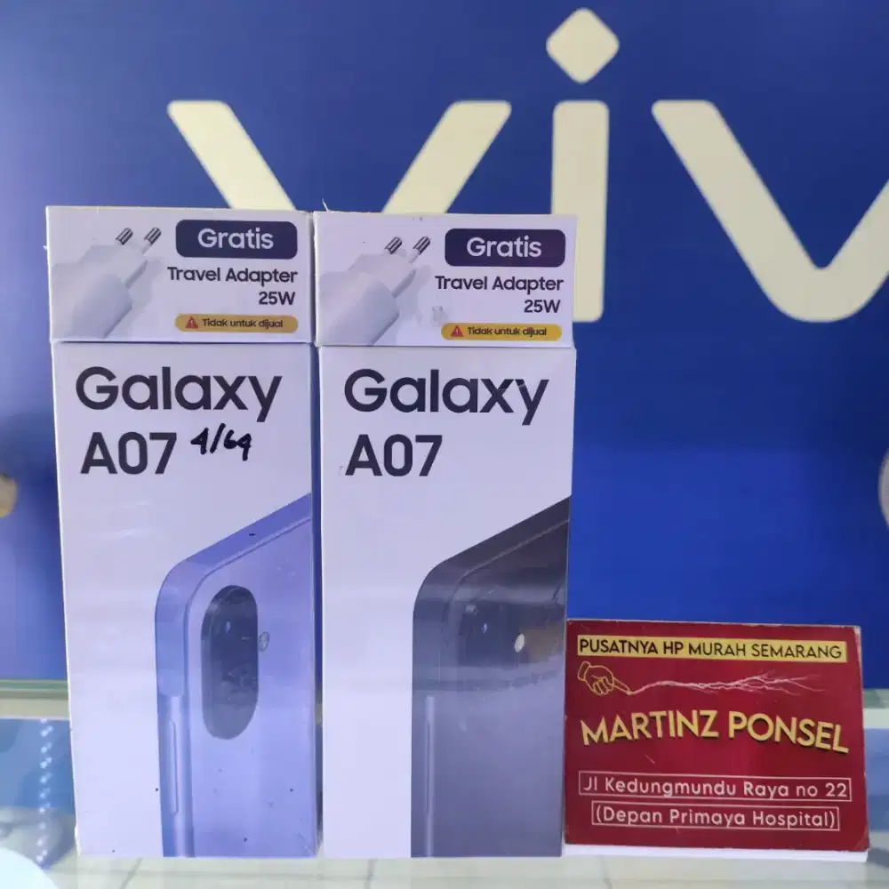 SAMSUNG A07 4/64 , 4/128 GB NEW