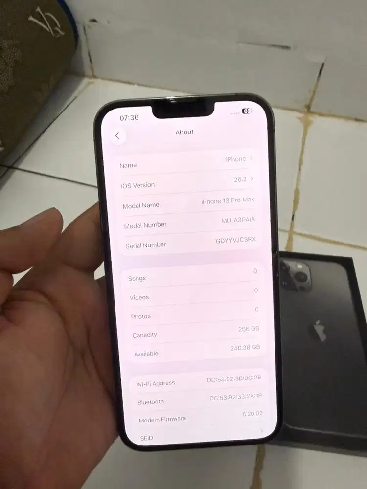 iPhone 13 pro max 256gb iBox