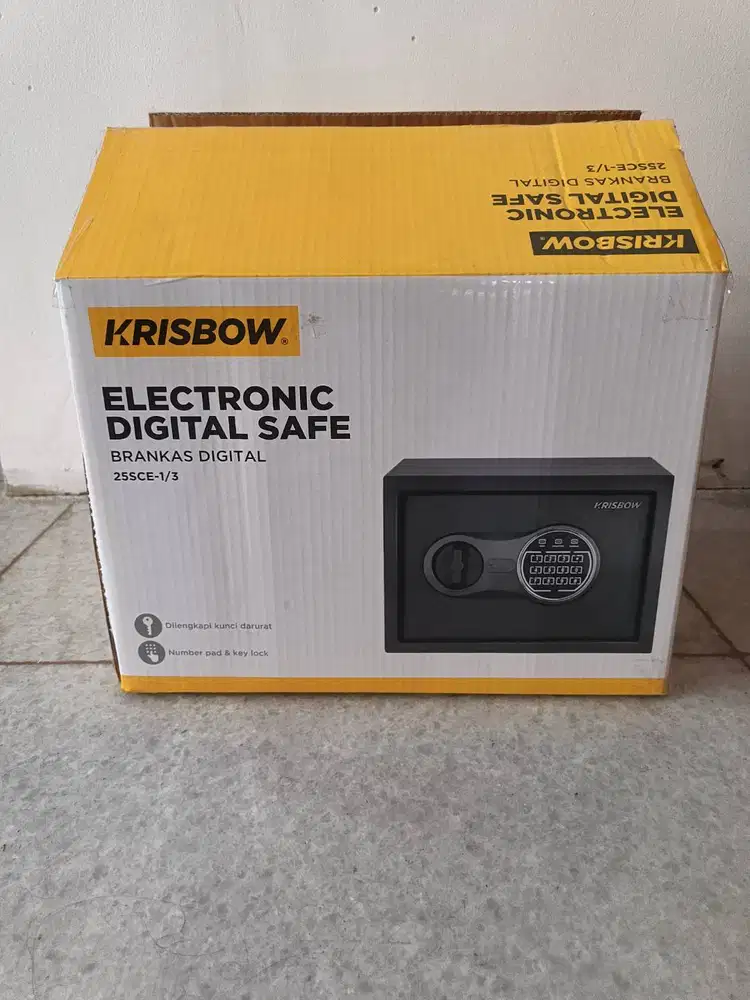 Krisbow Brankas Besi Hitam