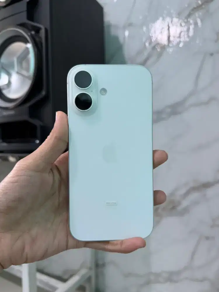 iPhone 16 256 Pemakaian 1 bulanan garansi panjang Hb 100