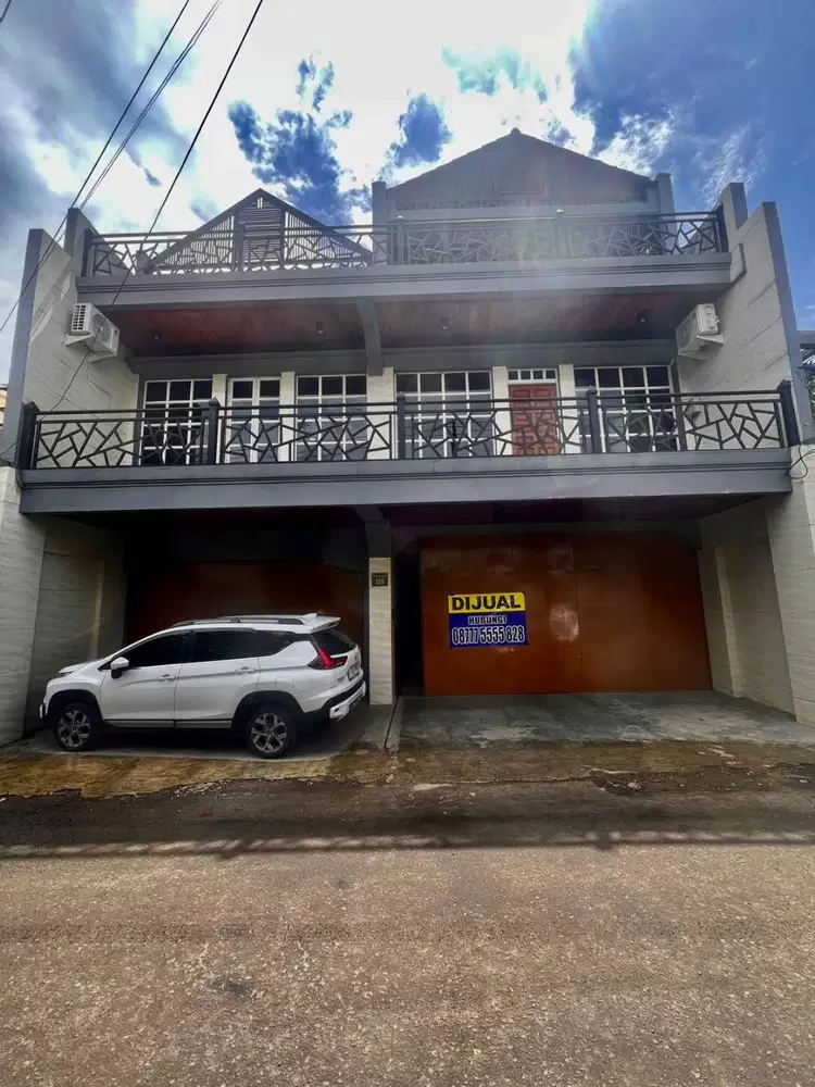 DIJUAL RUMAH DAN KANTOR LOKASI STRATEGIS 5 MENIT TOL