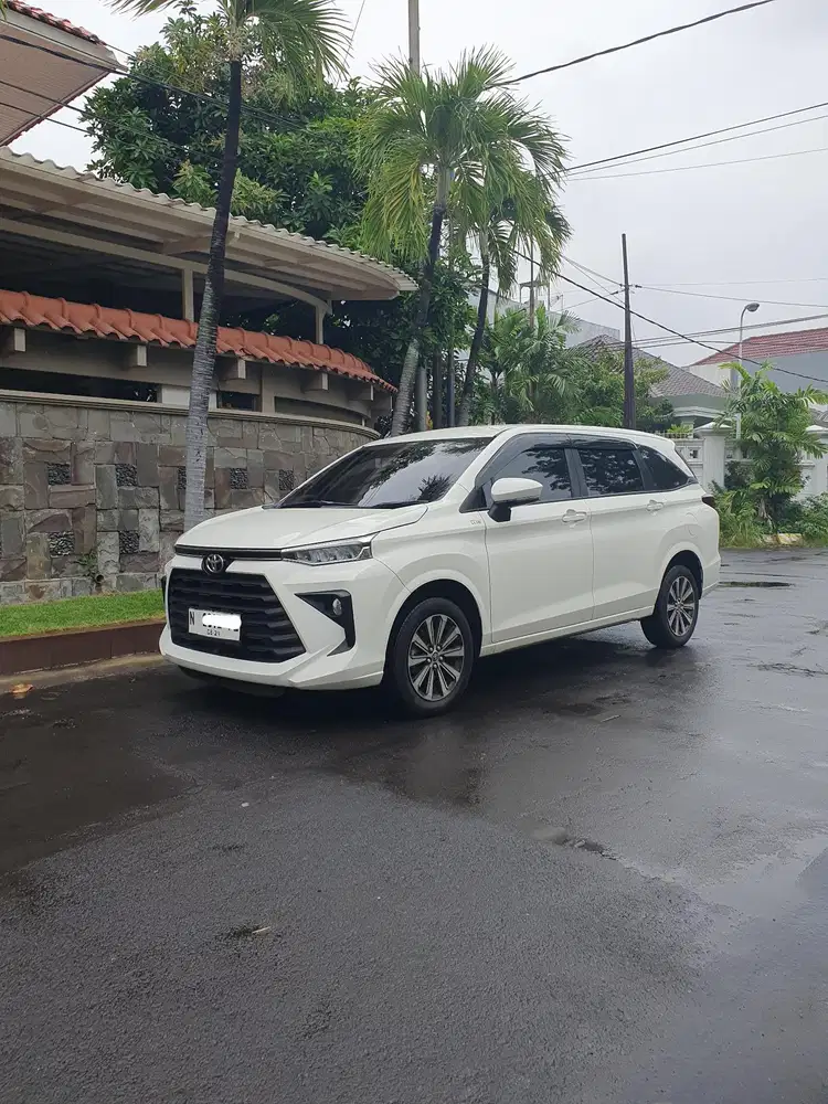 Avanza 2024 G Matic 1.5 km 16rb warna putih full ori total plat N