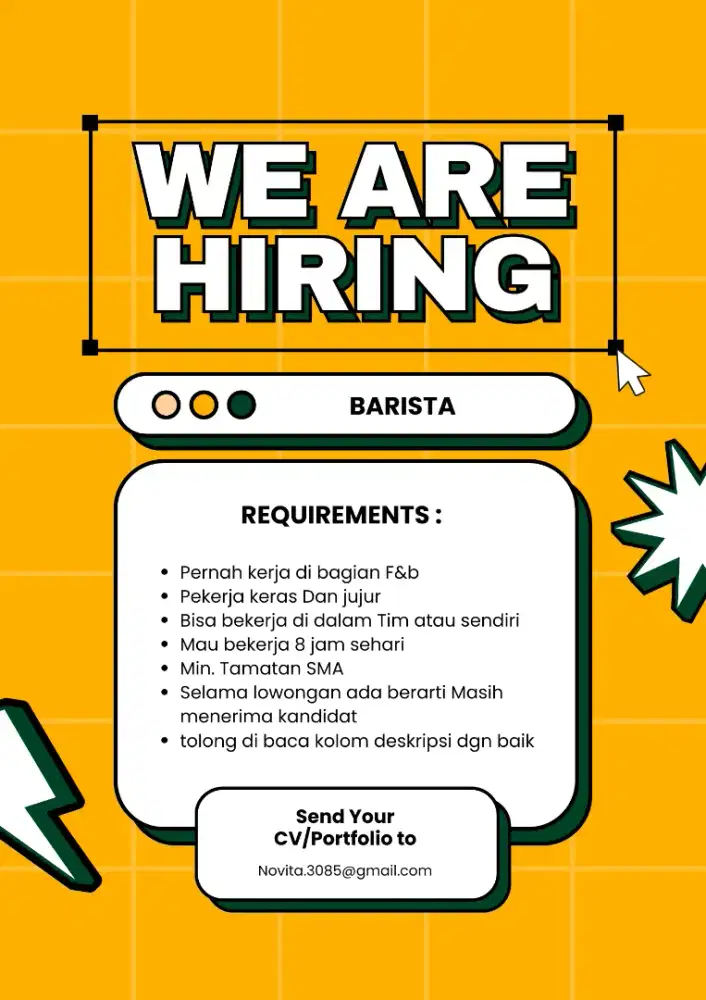 Buat minuman dan makanan