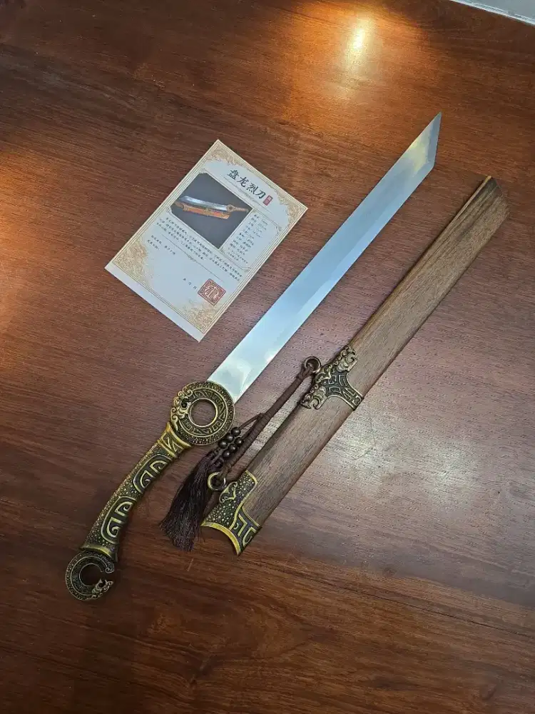 Pedang golok china xiongmeng de Long dao mrswordman