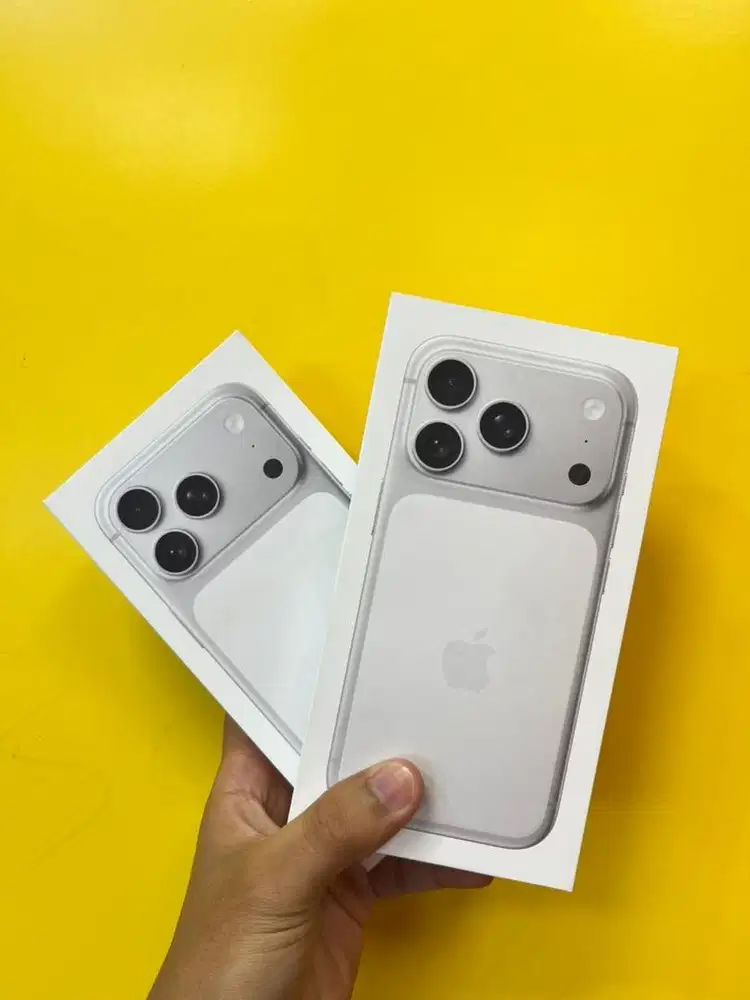 Iphone 17 pro silver new ibox