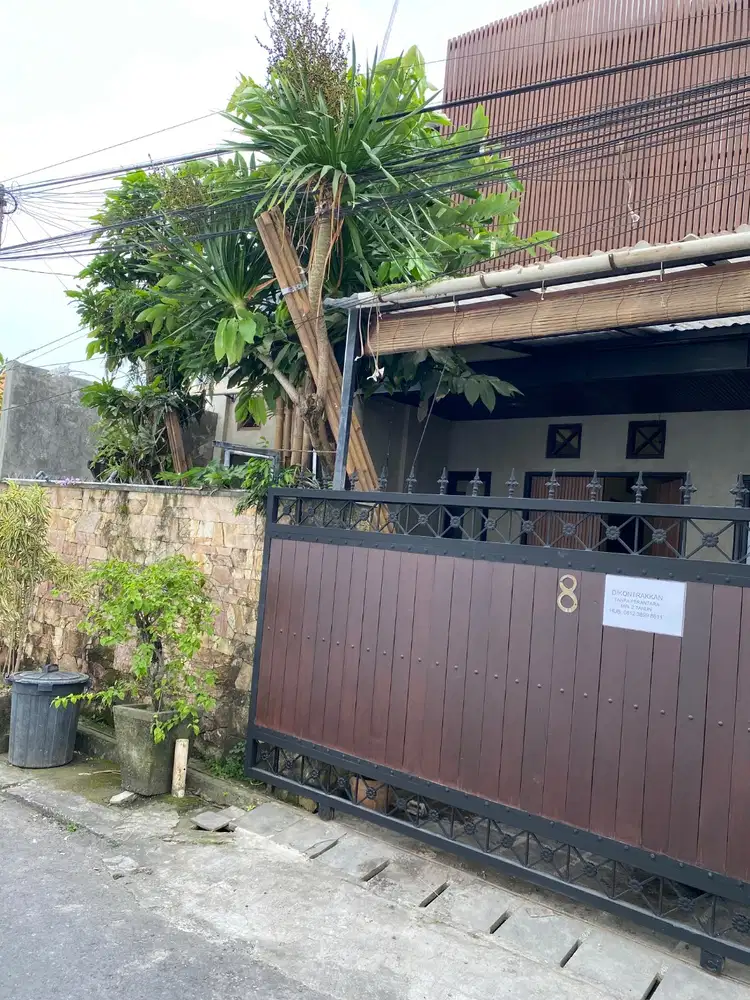 Disewakan rumah tk 2 design terkini harga bisa nego