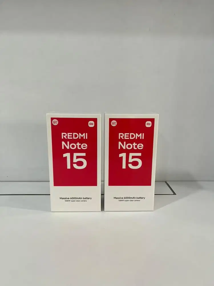 Promo Redmi Note 15 Ram 8/128 & Ram 8/256 Baru,Segel,Bergaransi