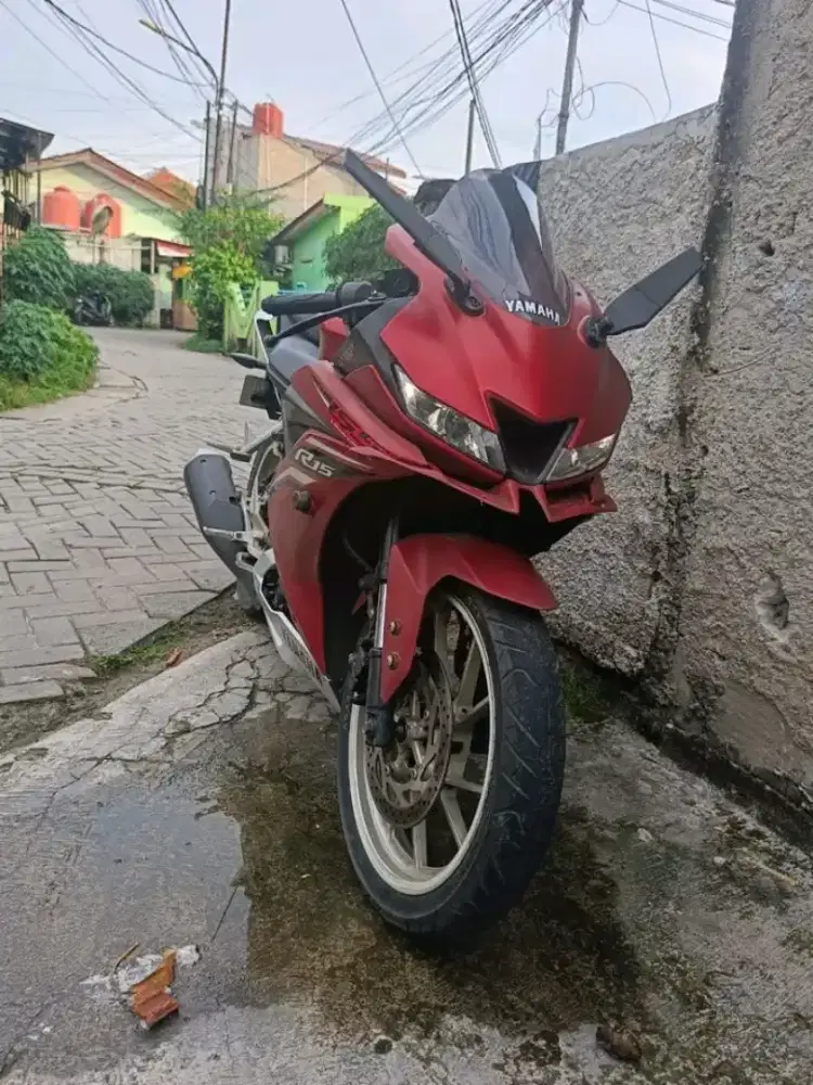 Yamaha R15 v3 tahun 2018 surat lengkap pajak hidup plat hidup