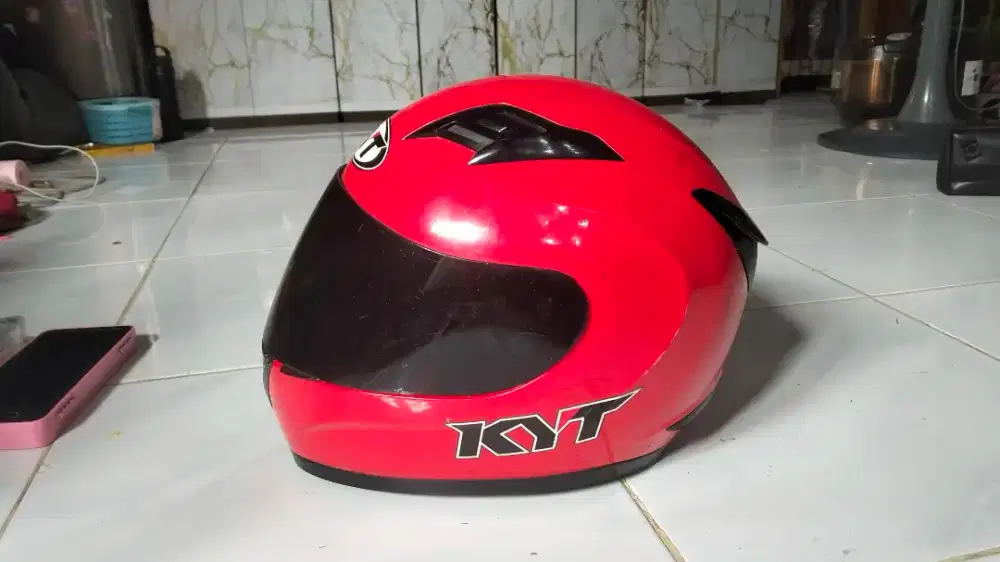 HELM KYT original merah Full face