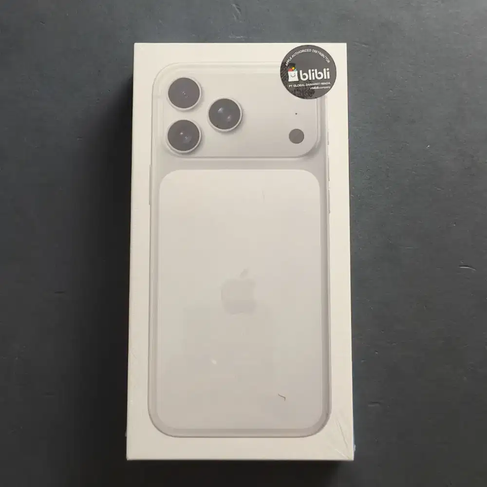 IPHONE 17 PRO MAX 256GB SILVER GARANSI RESMI