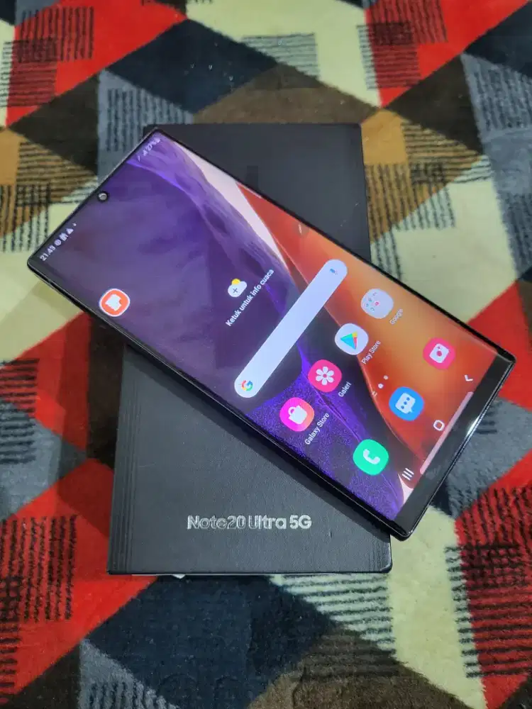 Samsung note 20 ultra 5G ram 8/256 fullset