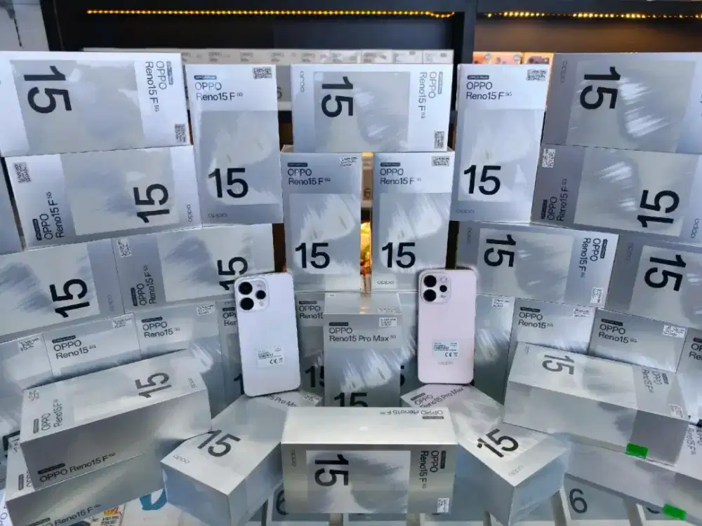 OPPO Reno15 5G 24GB - kredit cukup KTP DP 0 admin 0 cicilan murah 0%