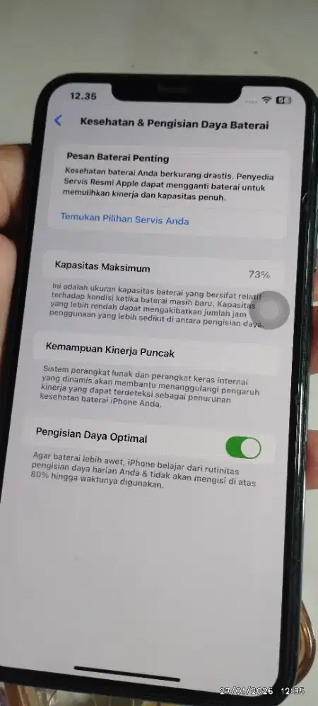 Jual hp IPhone 11 promax