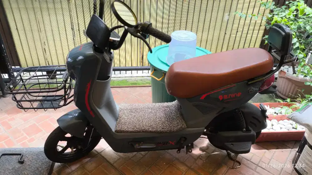 Sepeda Listrik Enine baru pakai setahun
