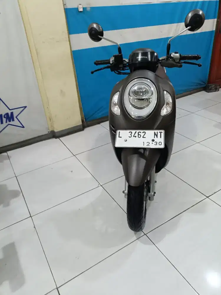 Coklat doff HONDA SCOOPY ESP STYLISH PRESTIGE KEYLLES REMOT 2020