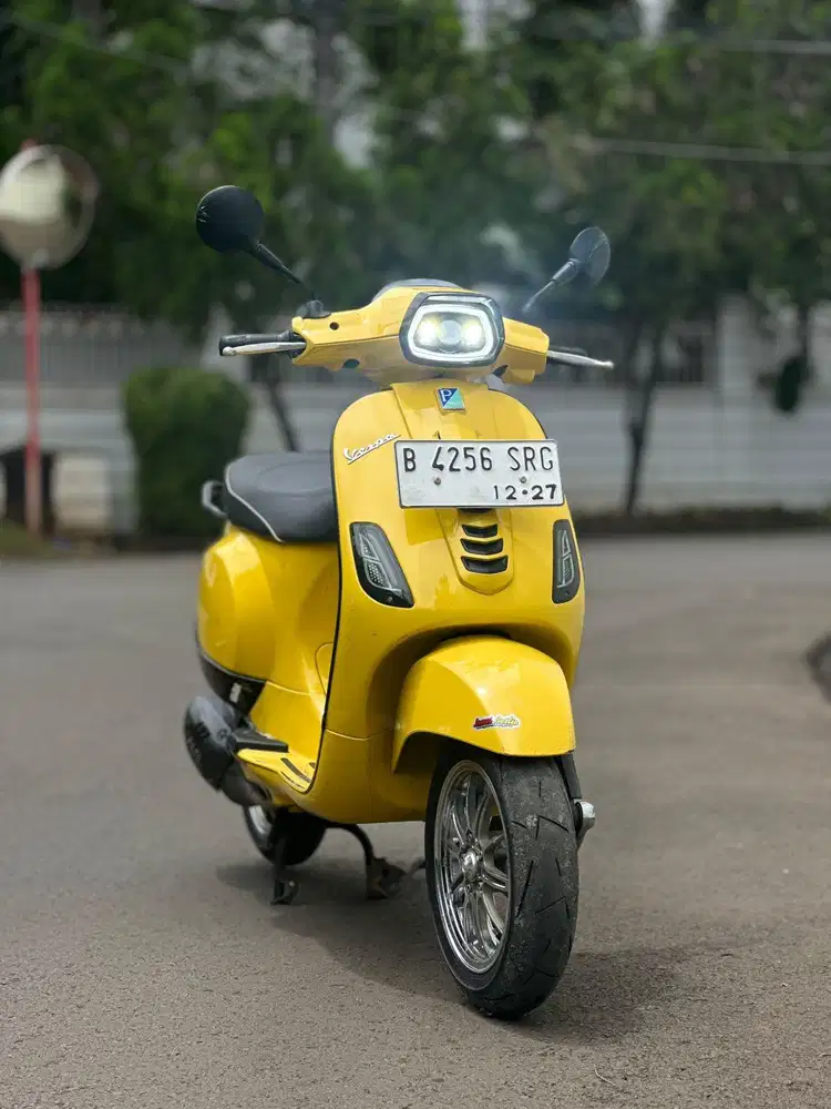 VESPA S 125 IGET FACELIFT MODIFIKASI GANTENG