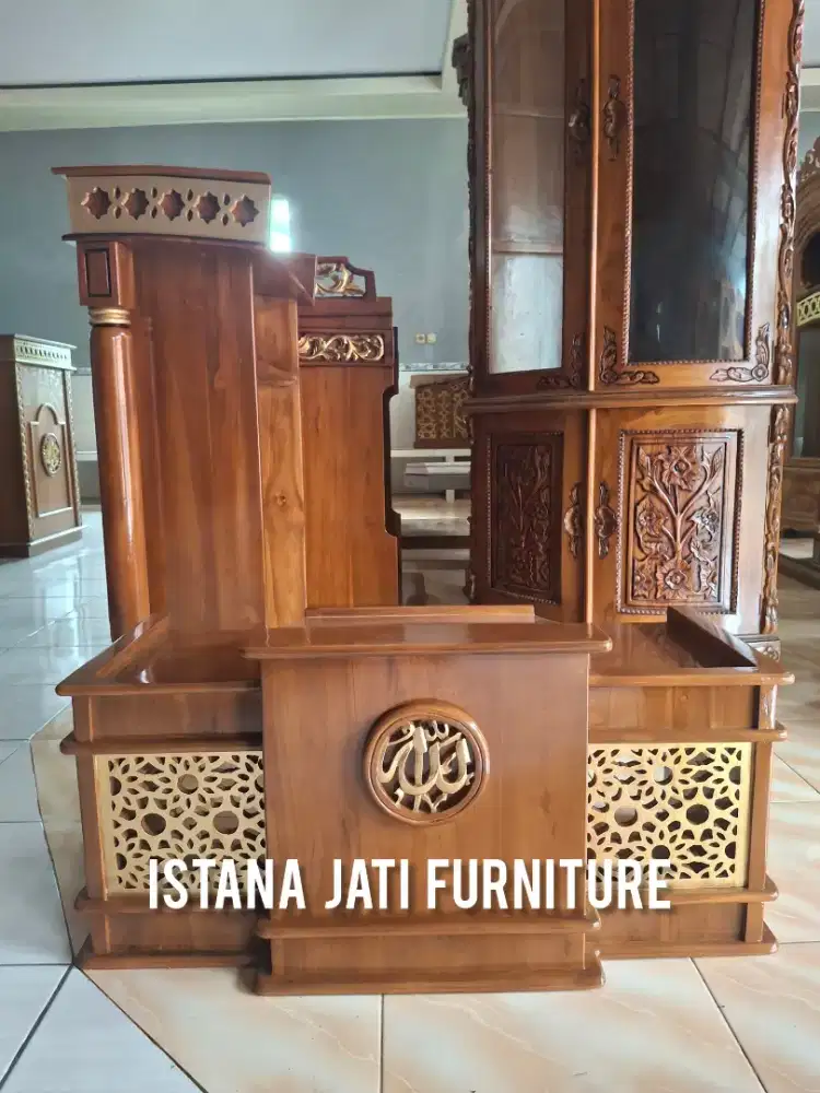 Mimbar masjid majelis talim mimbar pengajian