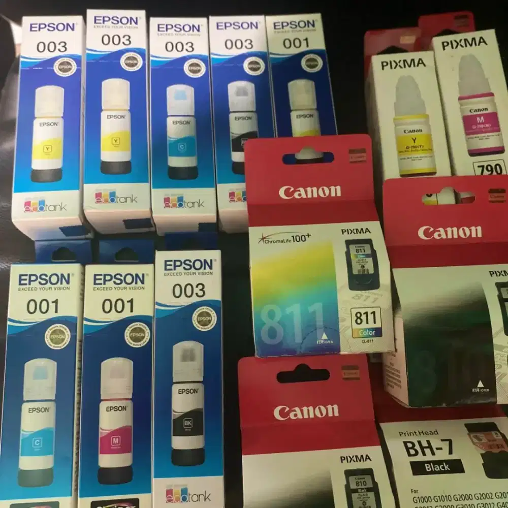 menerima jual beli tinta printer baru dan bekasss