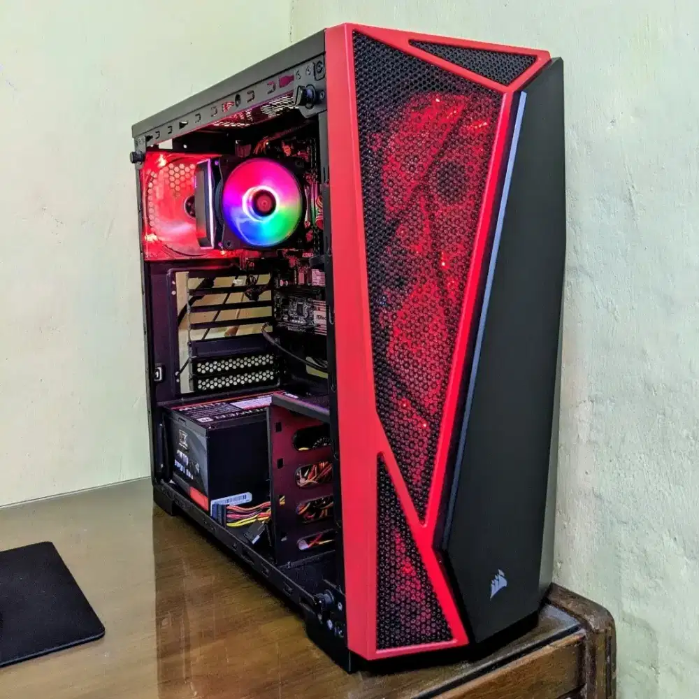 PC komputer multimedia AMD Ryzen 3 siap kerja