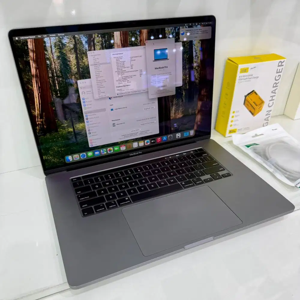 MacBook Pro 16 inch 2019 i9 32GB SSD 512GB Original mantap
