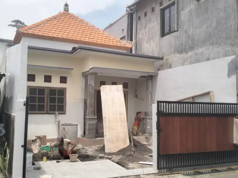 Dijual rumah baru tahap finishing lokasi br kwanji dalung