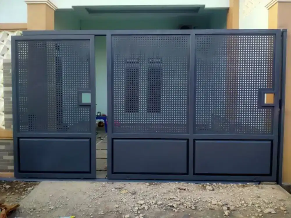 Pagar rumah aesthetic kekinian