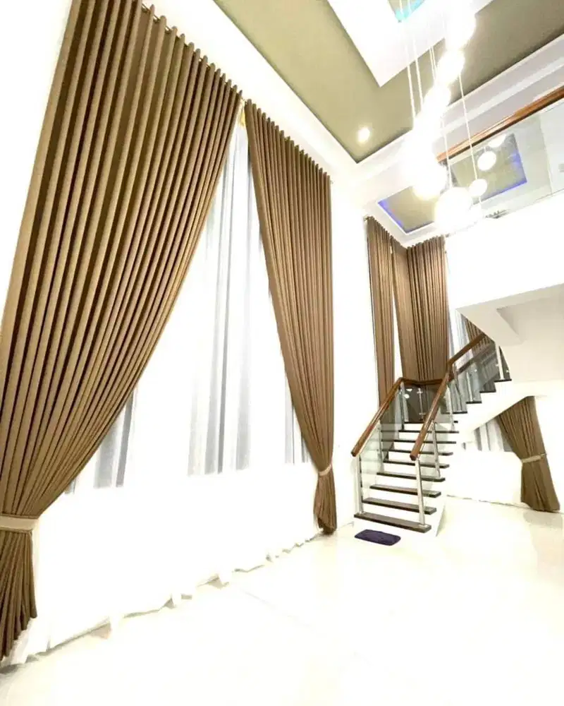 Toko Gorden Blackout Pasang Skat Klinik Hordeng Pintu Gordyn Vitrase