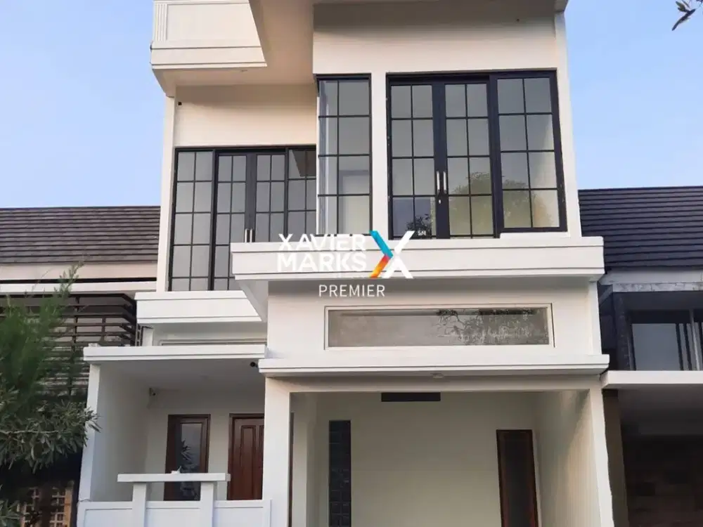 Dijual Rumah 3 Lantai Bangunan Baru Gress di Cemorokandang Malang