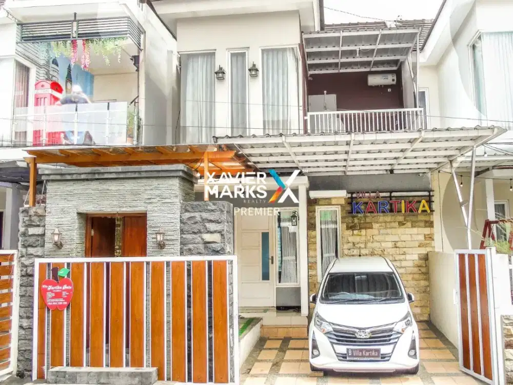 Dijual Villa Aktif Full Furnish View Gunung di Jl Dewi Sartika Batu