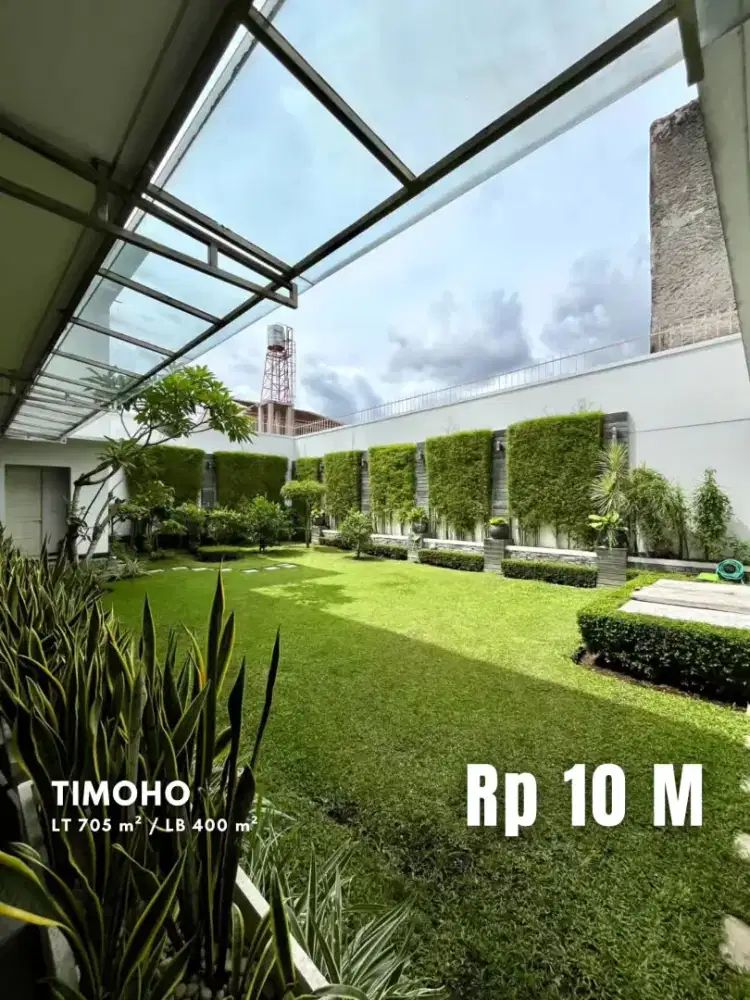 Dijual Rumah Mewah Super Strategis di Timoho Kota Yogyakarta
