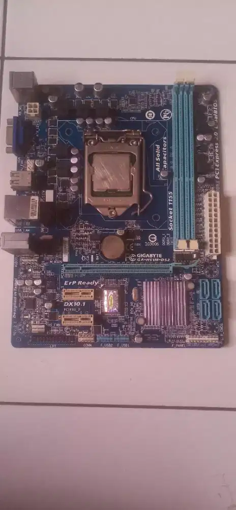 mainboard GA-H61M-DS2 socket 1155 support ivy bridge
