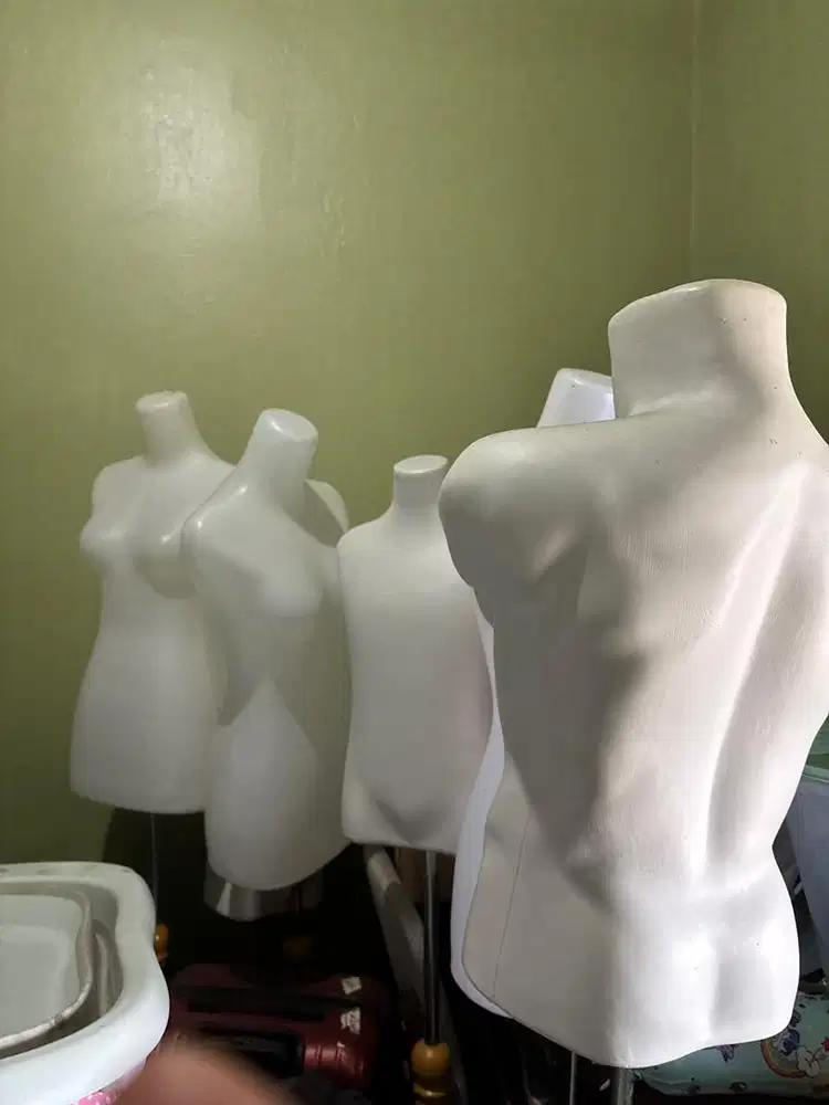 Patung Baju Pria Wanita dan anak 6pcs