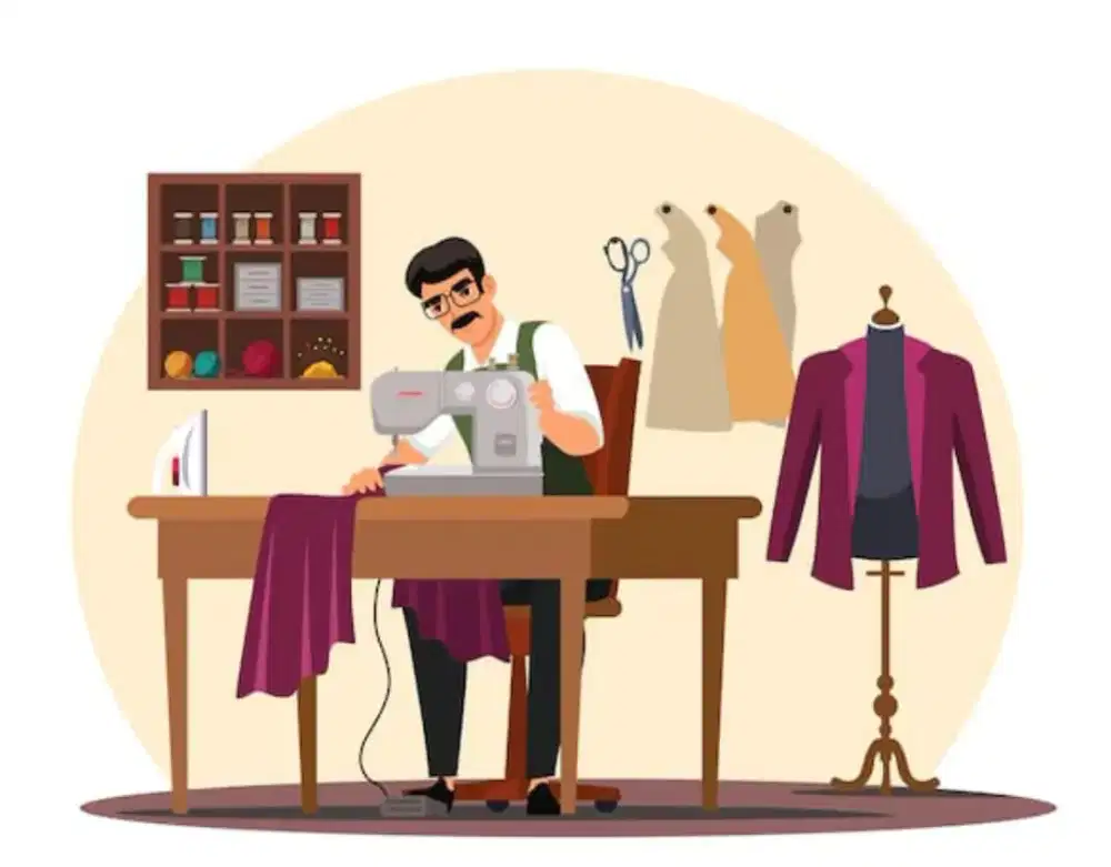 Dibutuhkan tukang jahit