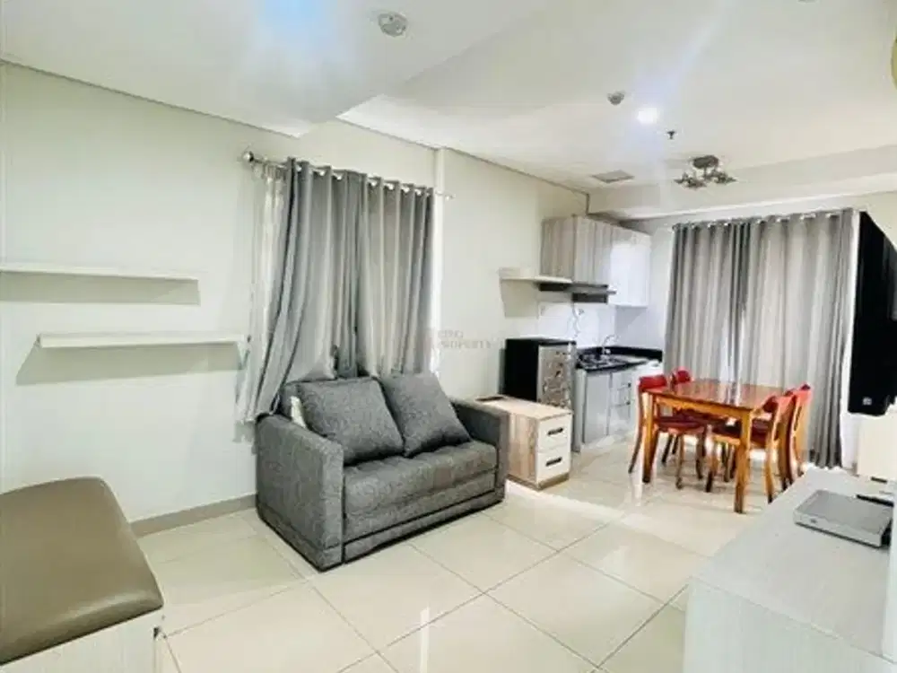 Apartemen nyaman dengan suasana tenang di tengah kesibukan kota, Disewakan Apartemen 2br di Madison Park semi furnish lokasi strategis