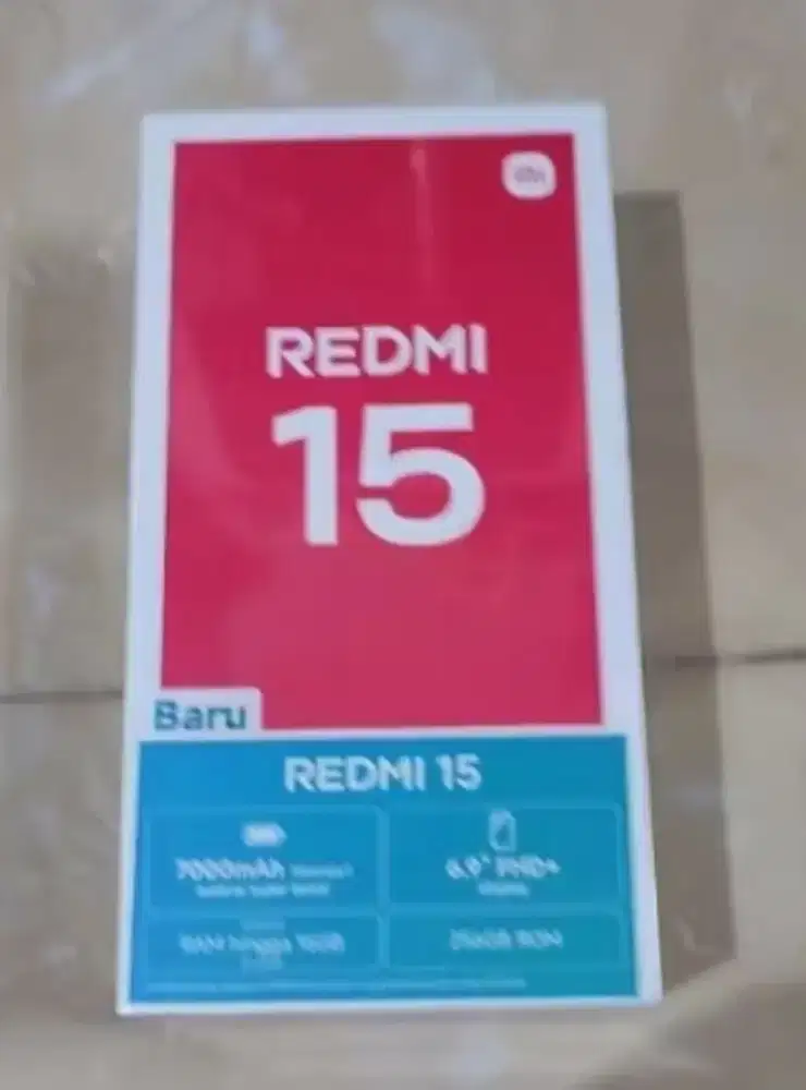 Xiaomi Redmi 15 Hitam