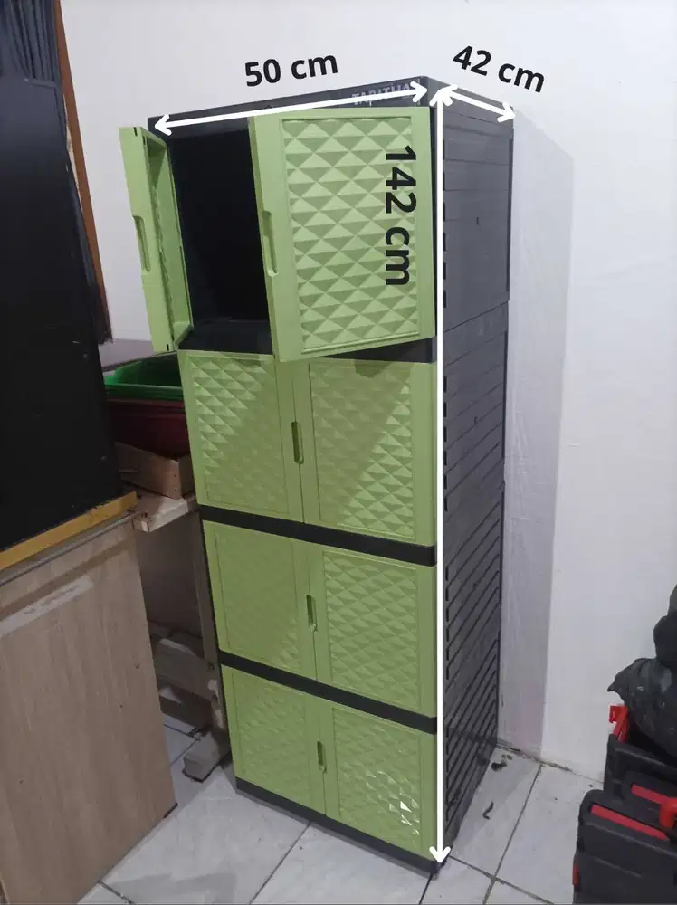 Jual Murah Lemari Plastik 4 Susun Merk Tabitha