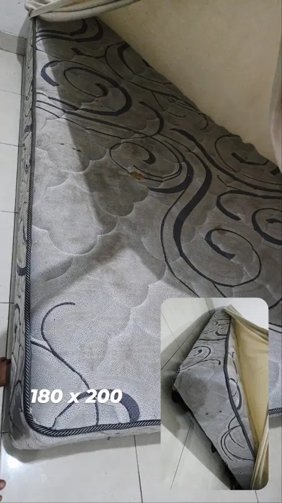 PRELOVED KASUR UK 160X200 BARANG SESUAI POTO