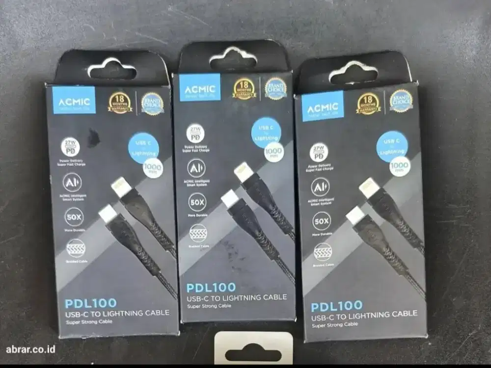 Kabel charger iPhone android