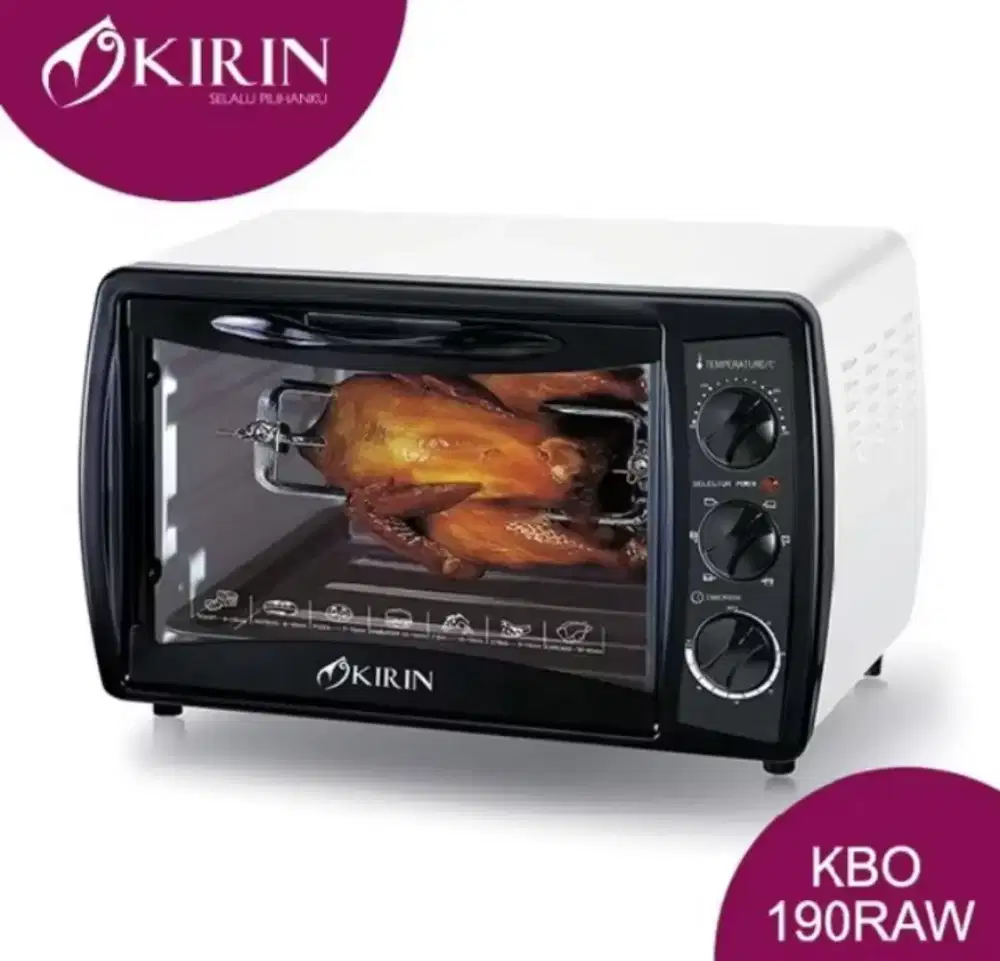 Dijual Cepat !!! Kirin Beauty Oven Listrik dengan kapasitas19L BARU