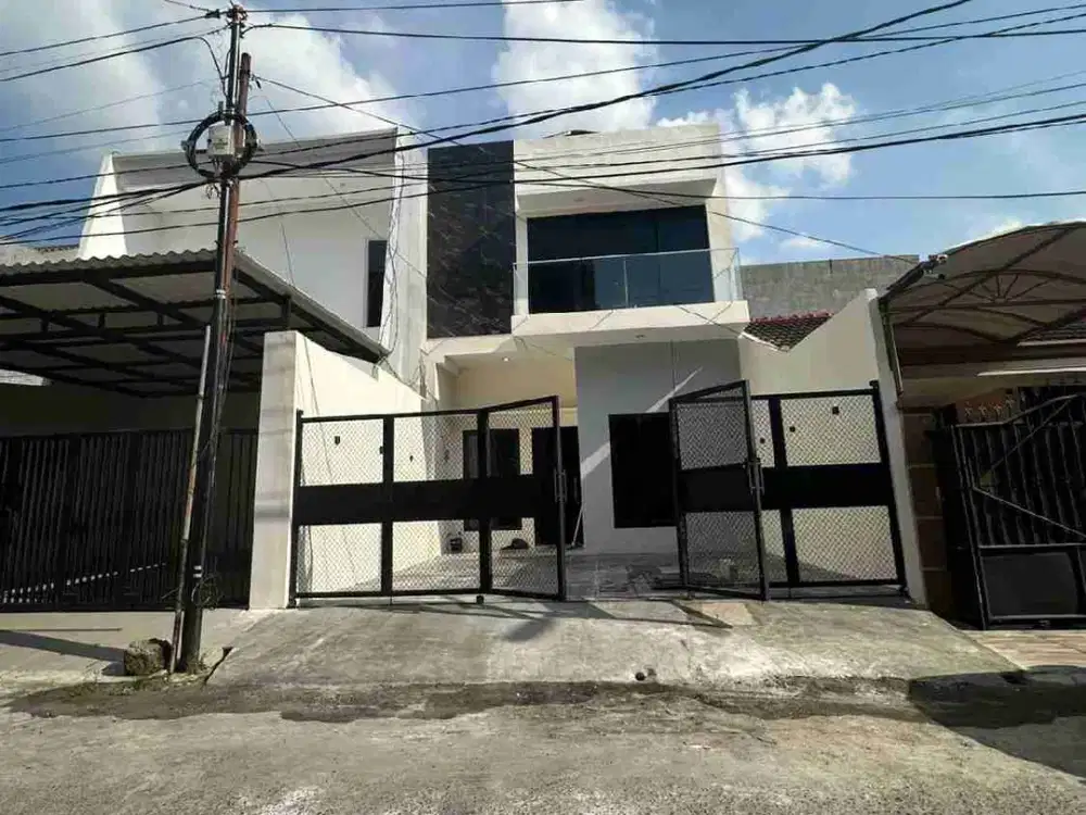 dijual rumah baru Gress di Darmo indah Surabaya barat