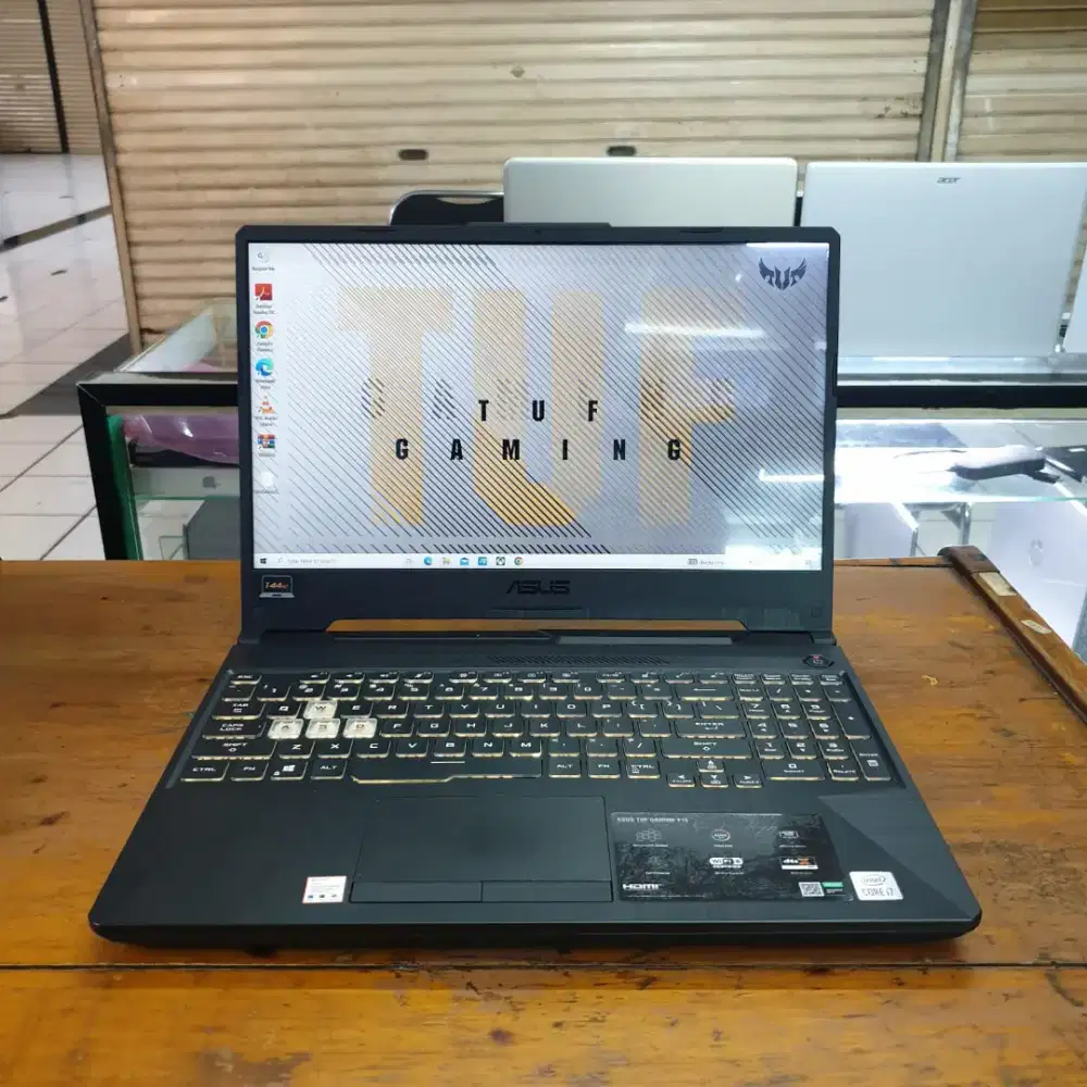 Asus TUF F15 FX506LH Core i7-10870H GTX 1650 Ram 8GB SSD 512GB 15 FHD