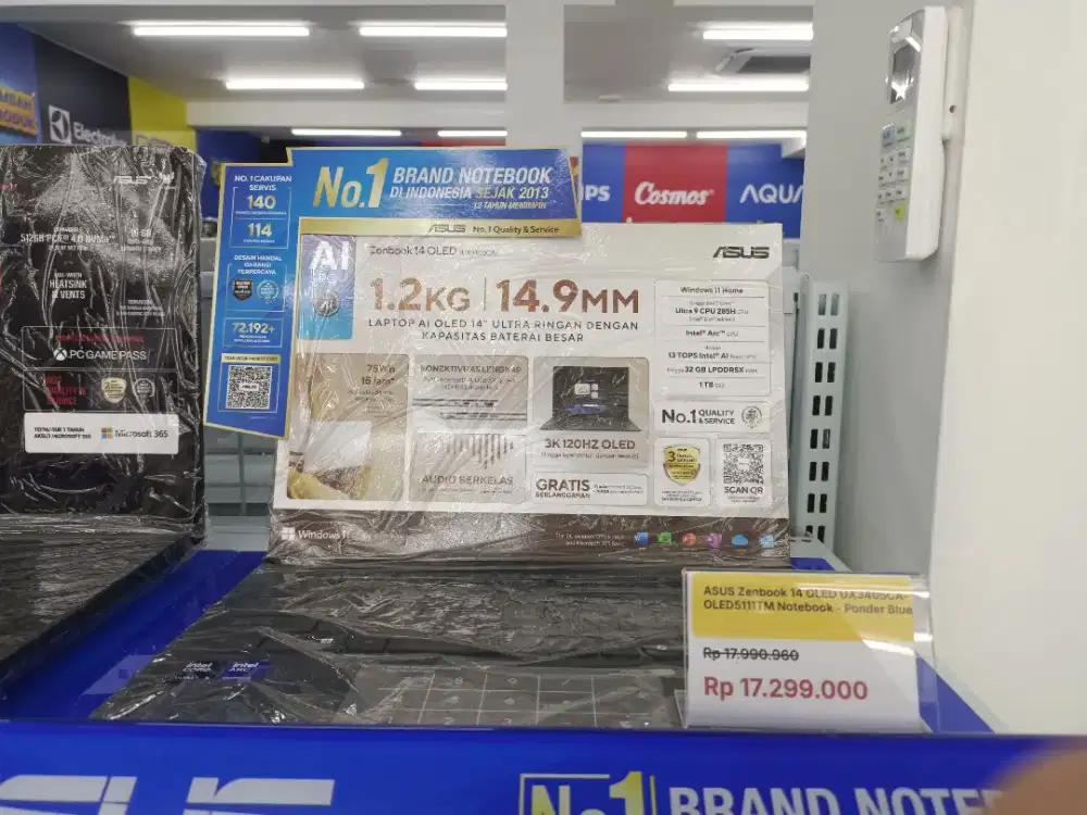 KREDIT LAPTOP ASUS ZENBOOK 14 OLED